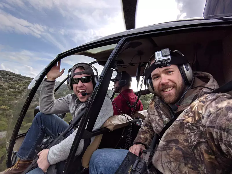 Helicopter Pig Hunting Helicopter Pig Hunting